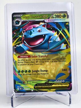 Pokemon TCG Mega Venusaur EX 003/132 Mega Evolution Double Rare NM